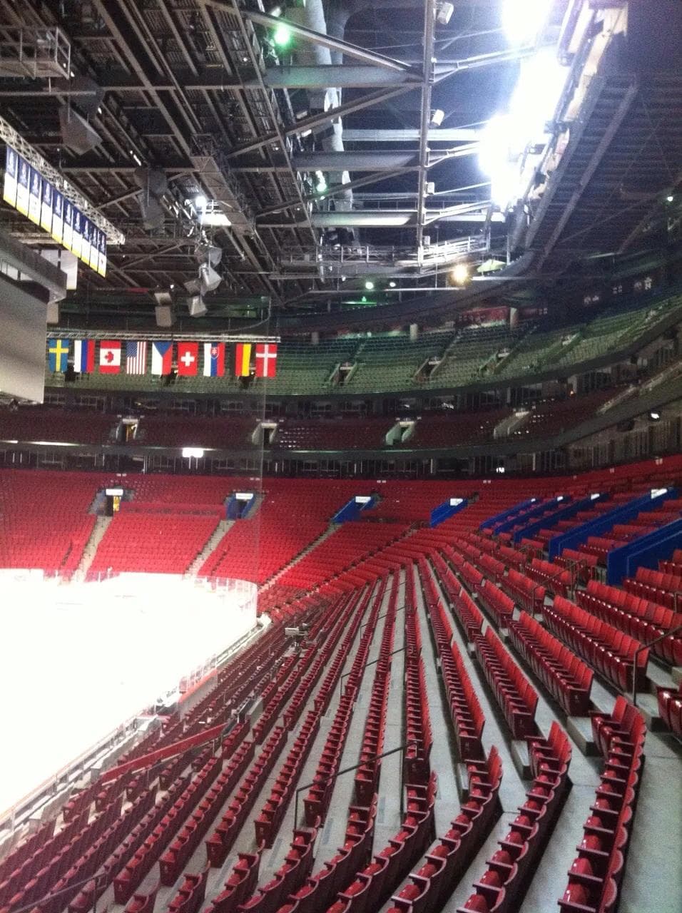 Eine beeindruckende Kulisse bietet das Centre Bell in Montreal. Die deutsche U20 trägt dort ihre Vorrundenspiele aus. Foto: Schmidpeter
