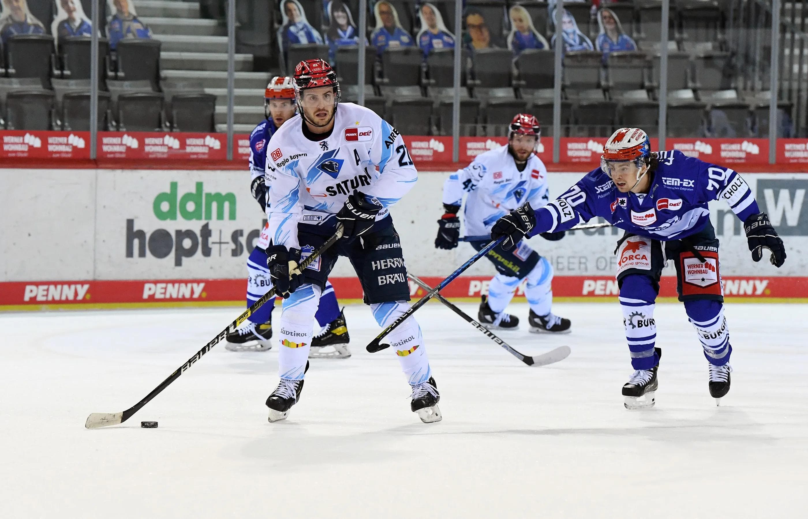 ERC-Topscorer Wayne Simpson will mit den Panther den dritten Sieg in Folge einfahren.
Foto: Sven Lägler/DEL-Fotosharing