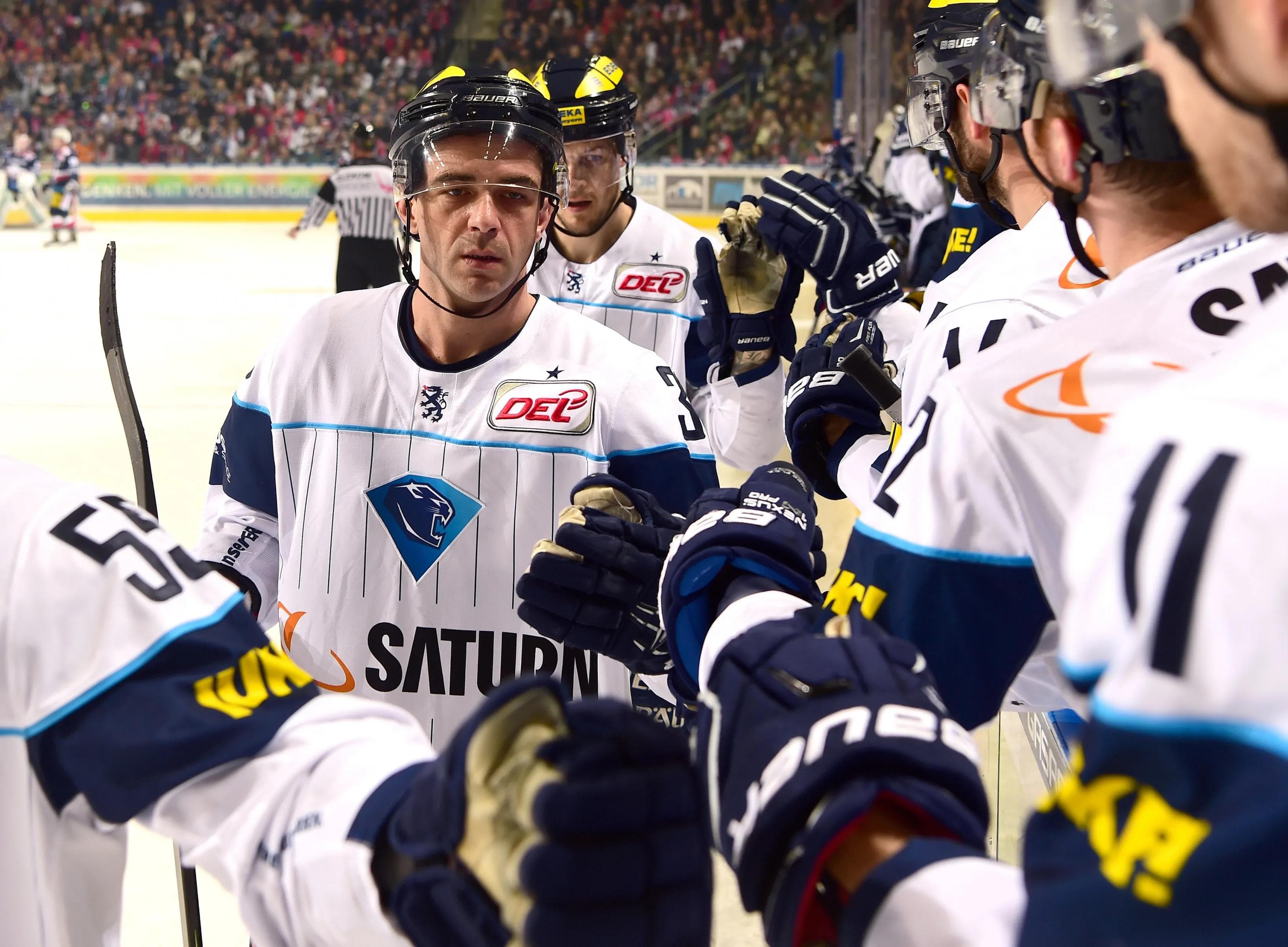 Hattrick und Jubiläumstor: Thomas Greilinger am Freitag in Berlin. Foto: City Press