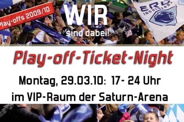 Die Play-off-Ticket-Night!