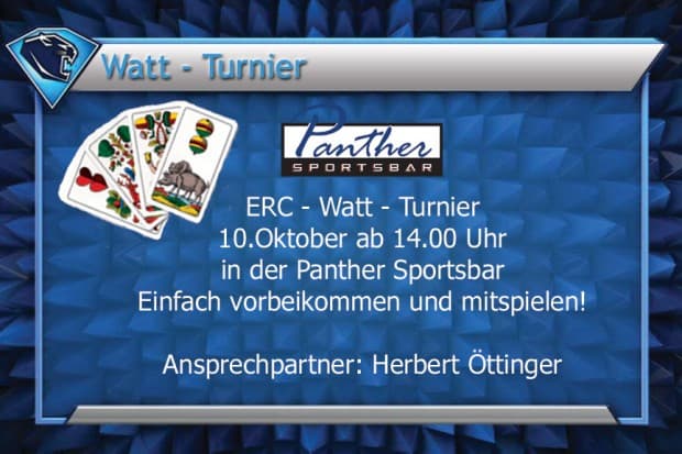 1. ERC Watt- Turnier