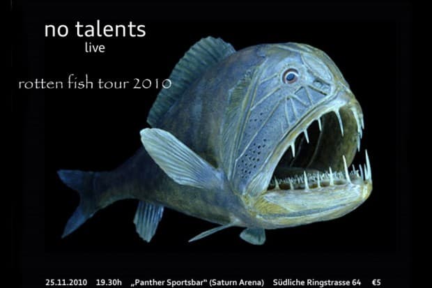 Morgen, ab 19.30 Uhr: Die No talents geben in der Panther Sportsbar Gas!