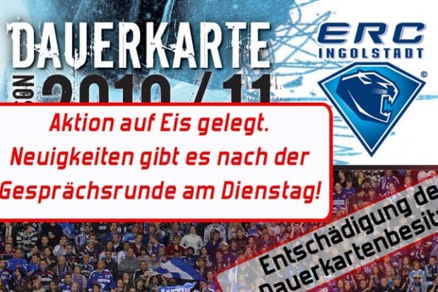 Die Aktion zur Entschädigung der Dauerkartenbesitzer wird vorerst auf Eis gelegt.