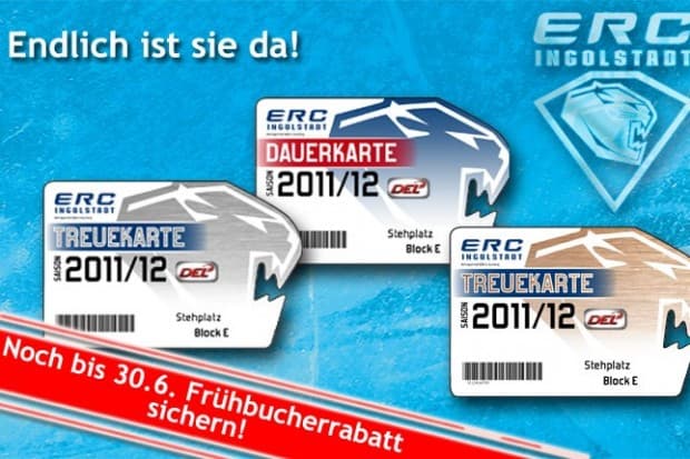 Die Dauerkarte für die Saison 2011/2012 ist endlich eingetroffen!