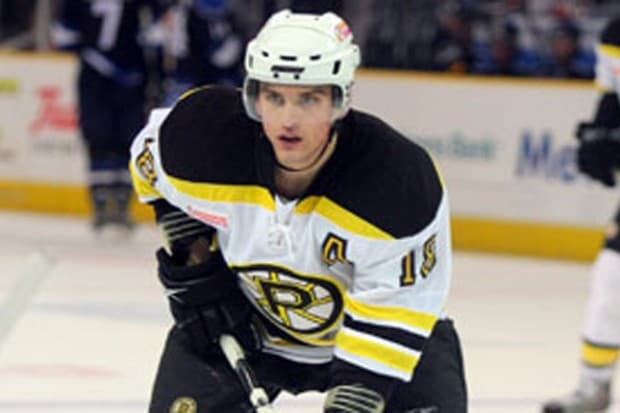 Neuzugang LoVecchio im Trikot der Providence Bruins,