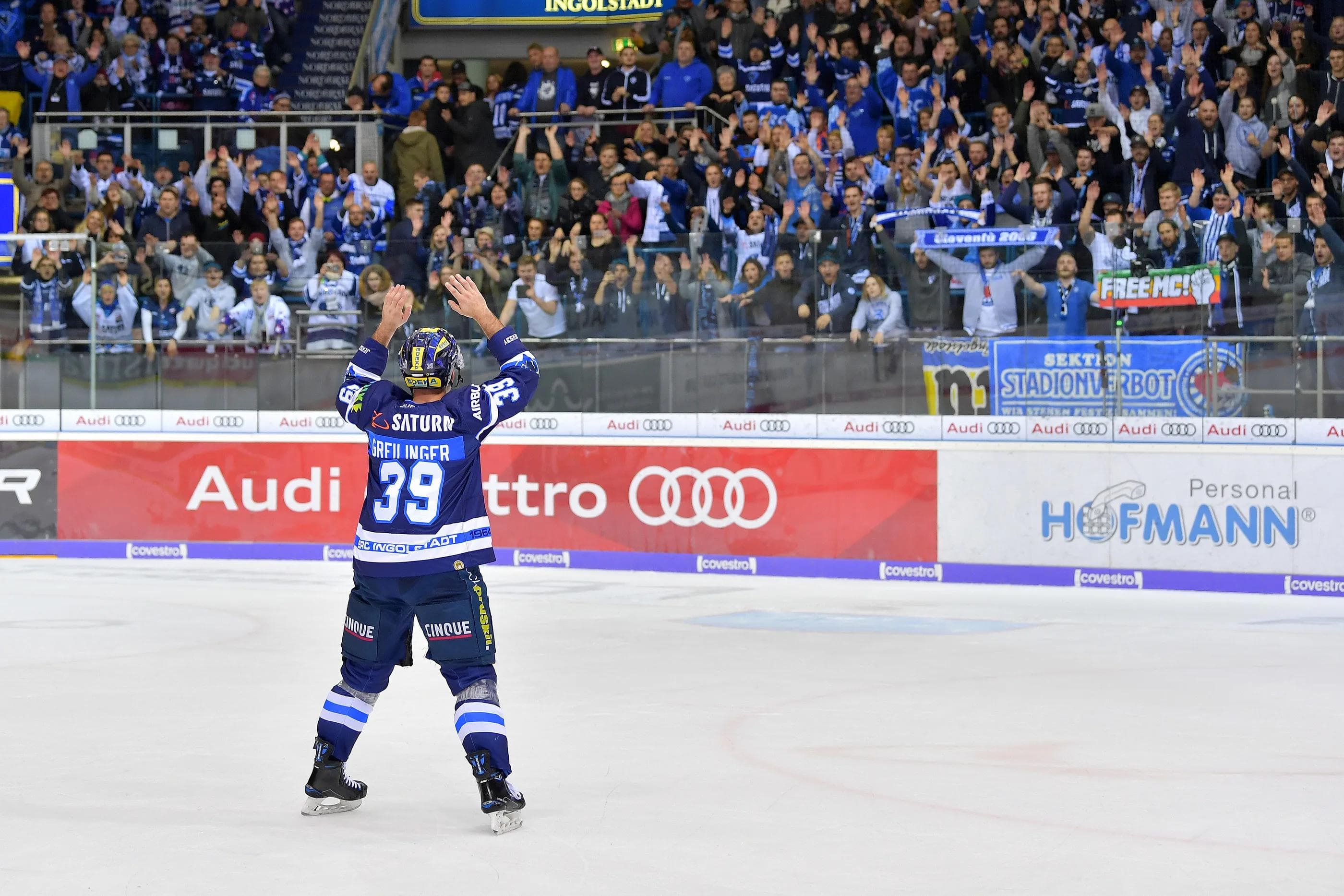 Thomas Greilinger bestreitet am Sonntag sein letztes DEL-Hauptrundenspiel...
Foto: Johannes TRAUB / ST-Foto.de