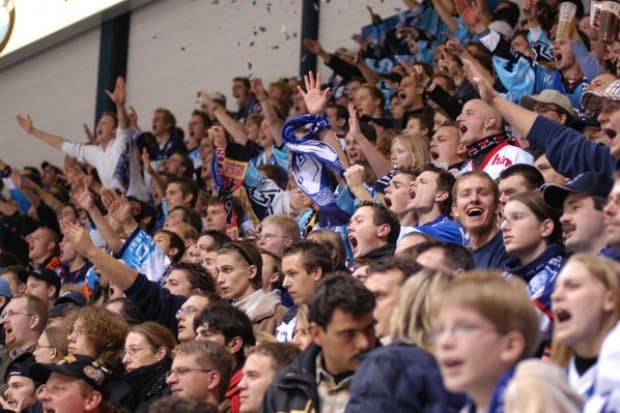 Große Freude und Stimmung bei den Fans