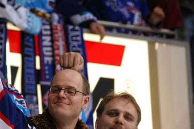 Auch die Fans (Osti) waren in bester Stimmung