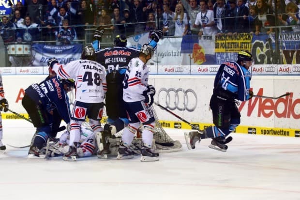 Das 2:2 durch Jean-Francois Boucher. Foto: ISPFD