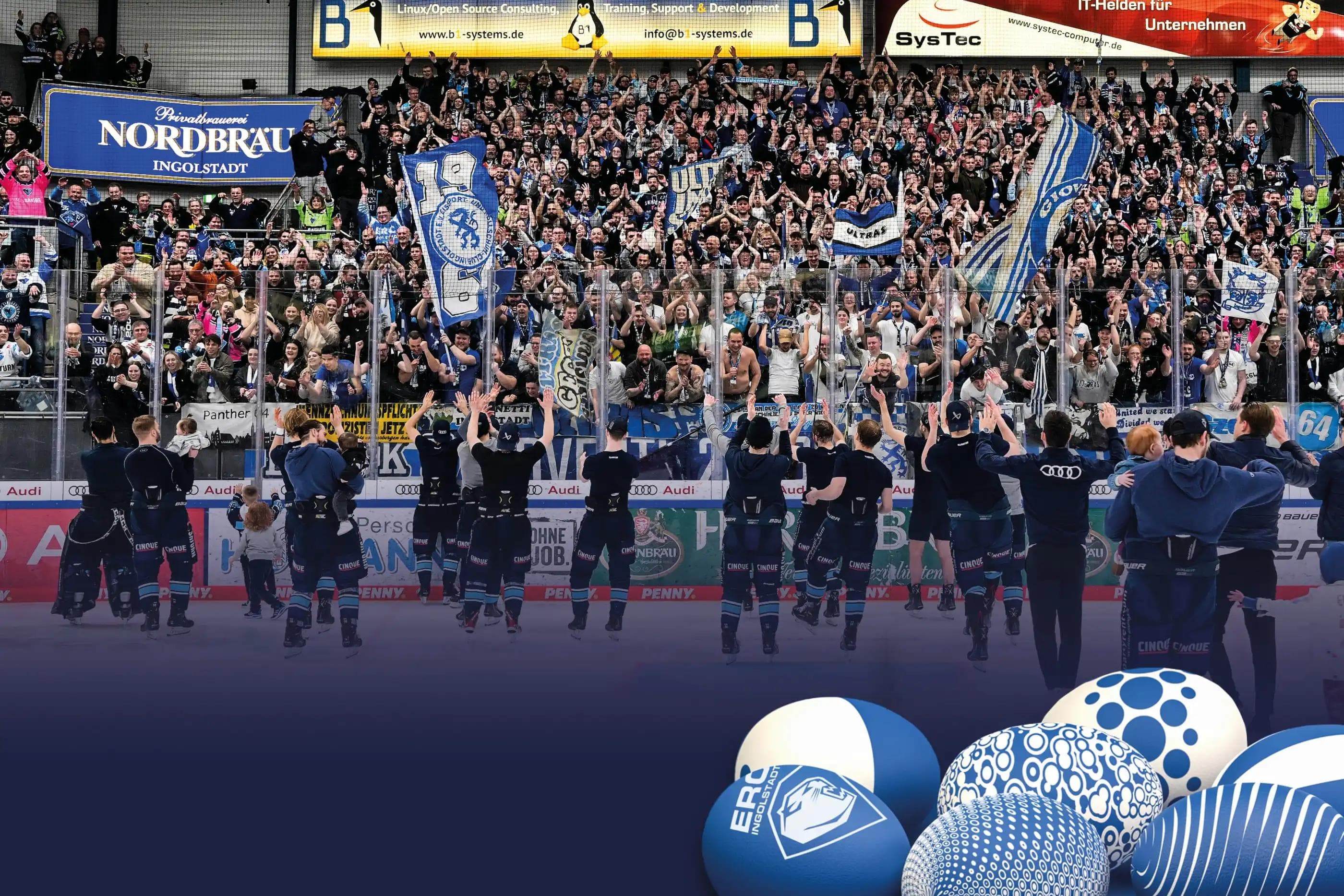 Der ERC Ingolstadt wünscht frohe Ostern.