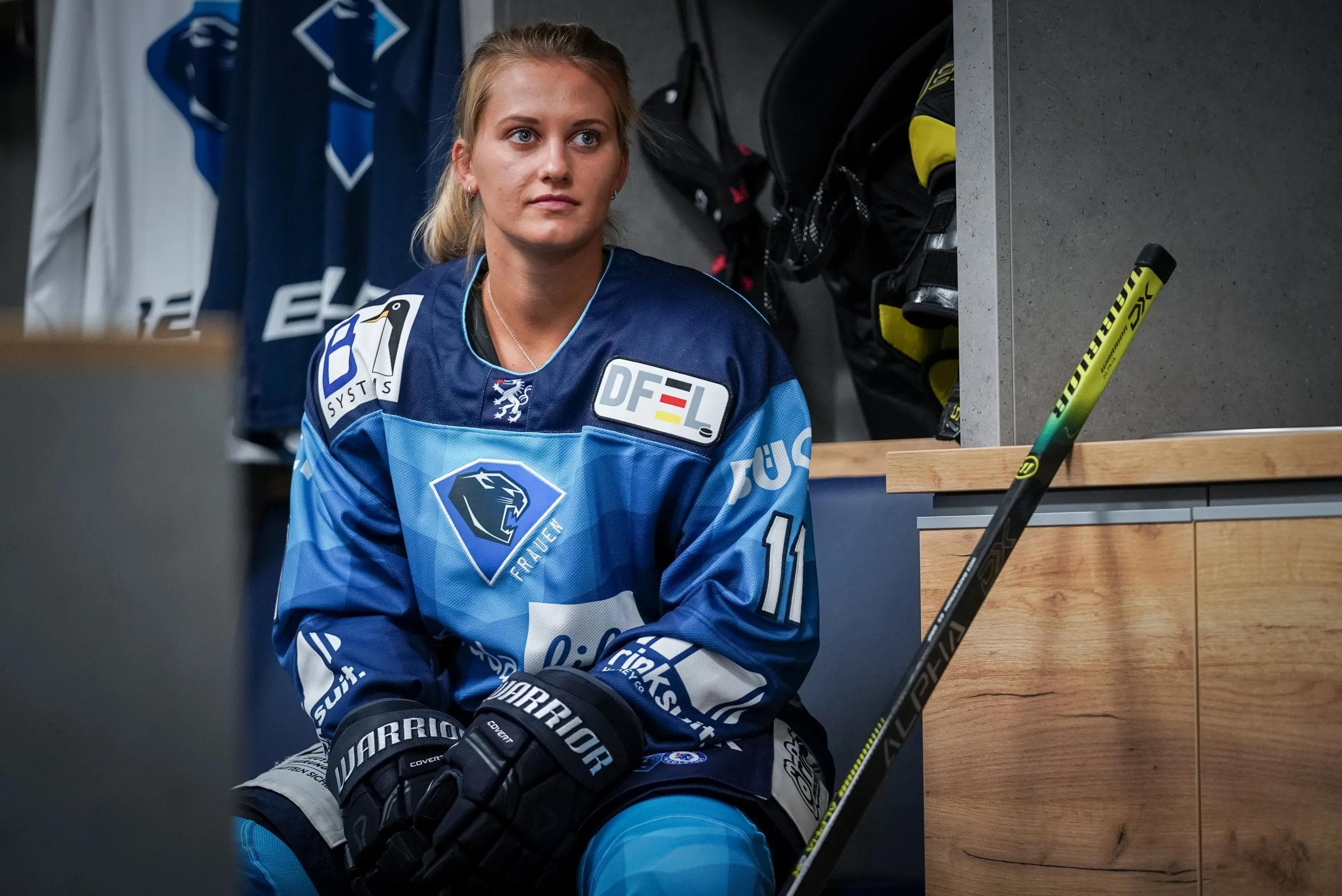 Mit zwei Toren und zwei Vorlagen steht Nicola Eisenschmid nach den ersten beiden Spielen auf Platz drei der Topscorer-Liste.
Foto: Stefan Bösl