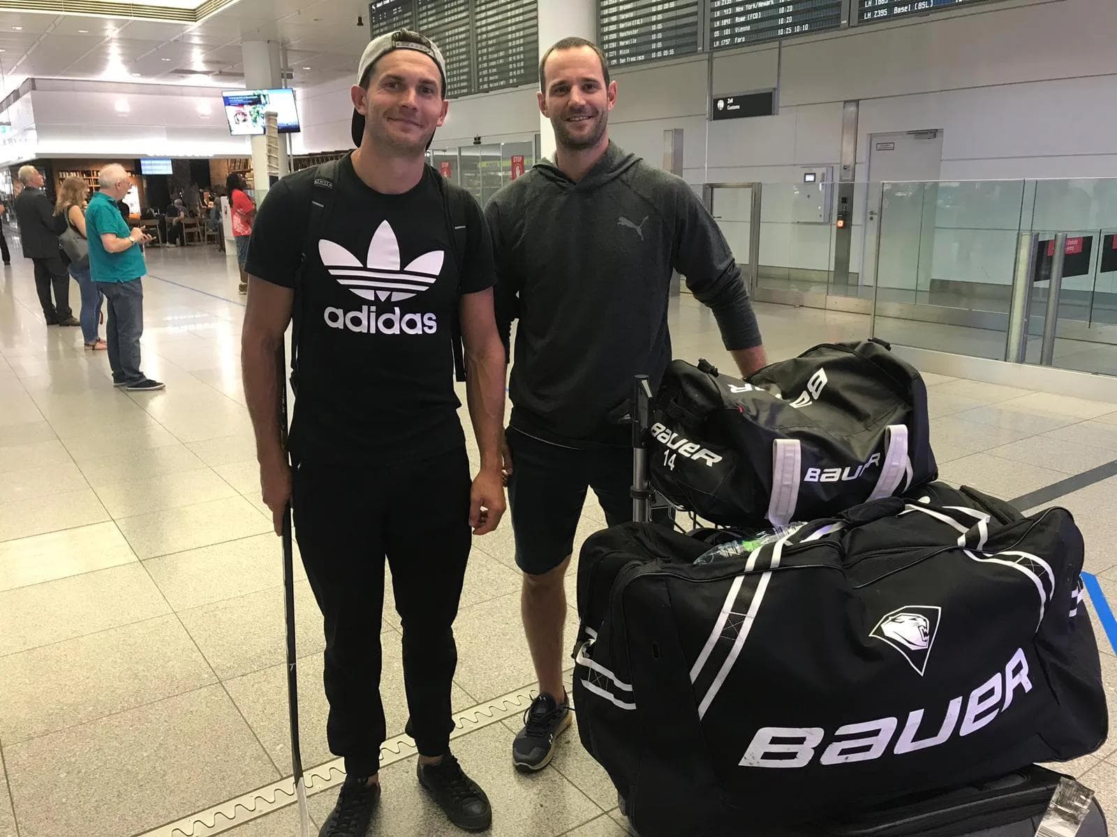 Neuzugang Matt Bailey kam zusammen mit Dustin Friesen aus Toronto.