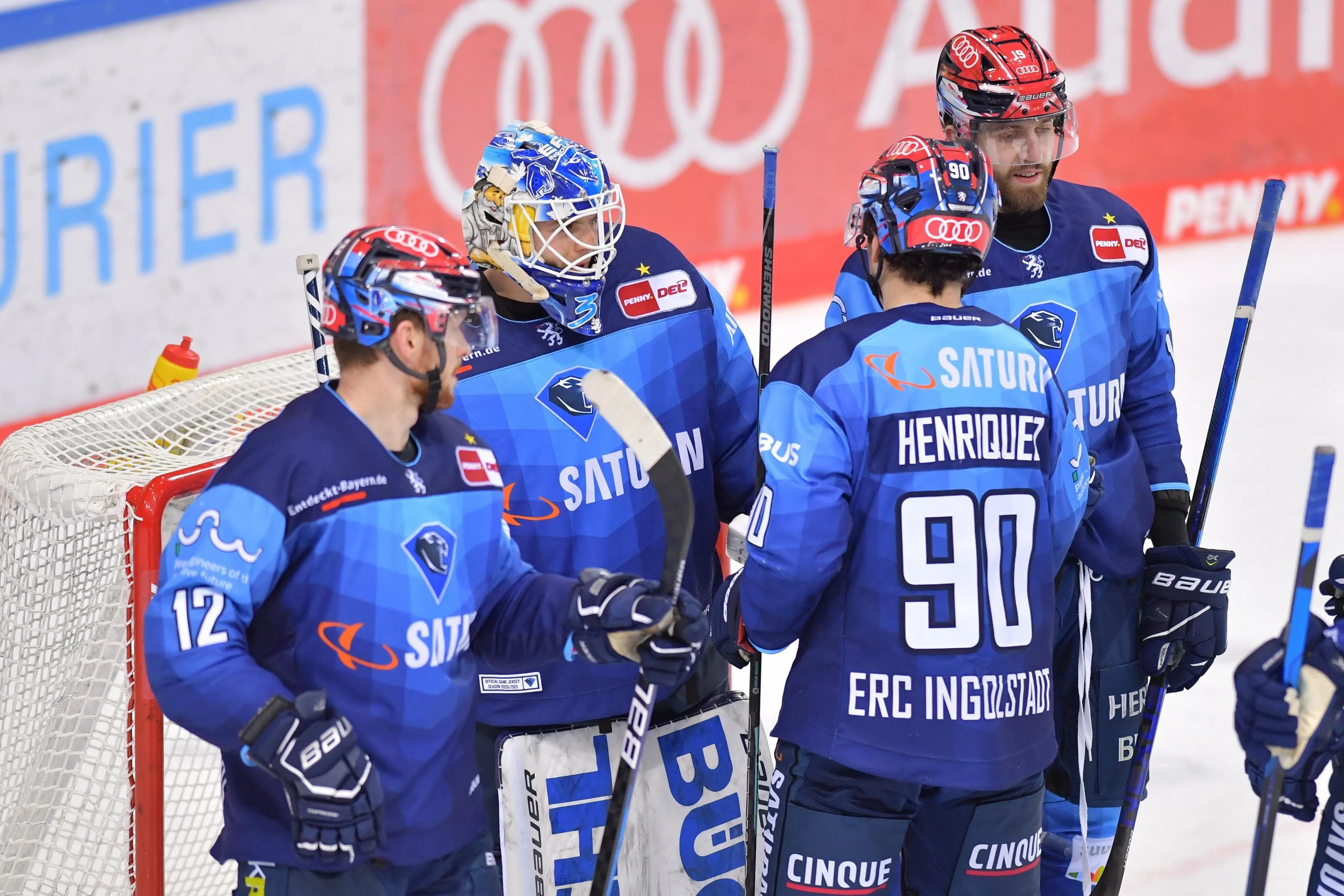 Wer wird Nachfolger von ERC-Goalie Michael Garteig und gewinnt die Fan-Wahl zum Panther des Monats Februar?
Foto: Johannes Traub/JT-Presse.de