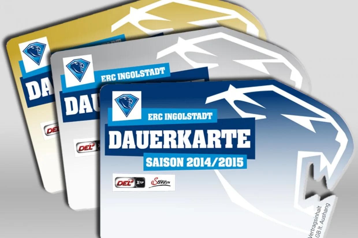 Auf einen Blick: so werden die Dauerkarten für die neue Saison aussehen...