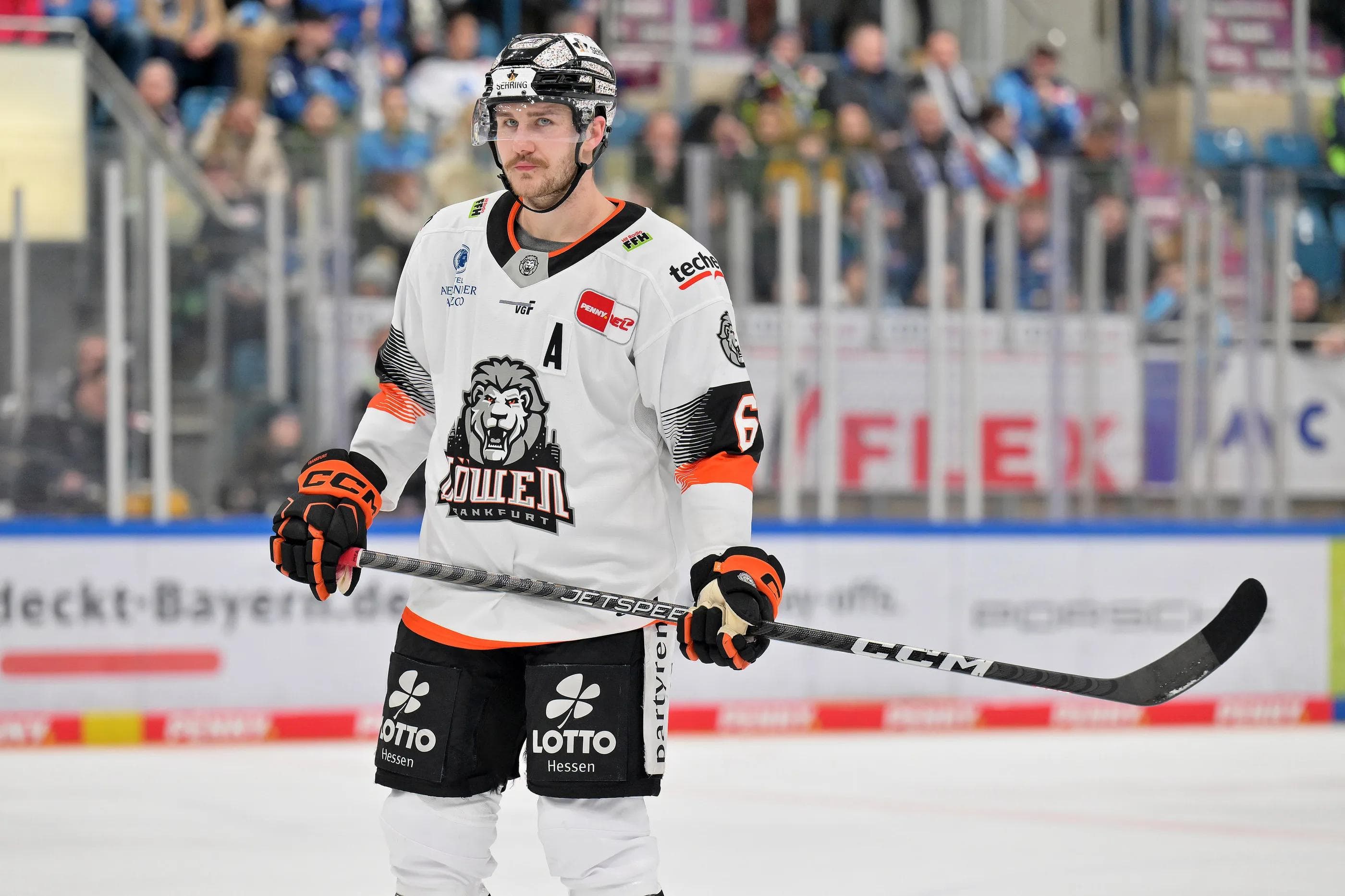 Bisher nur als Gegner in der SATURN-Arena, künftig als Panther: Kevin Maginot.
Foto: Johannes Traub/JT-Presse.de