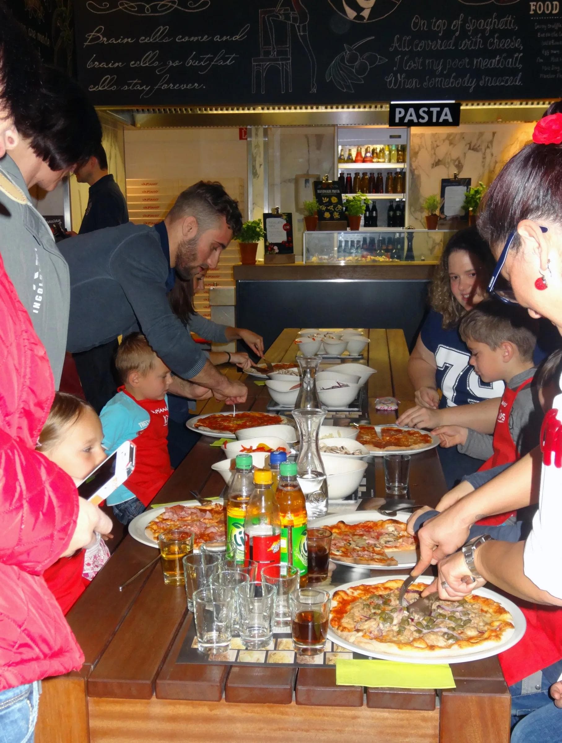 Für jedermann die passende Pizza.