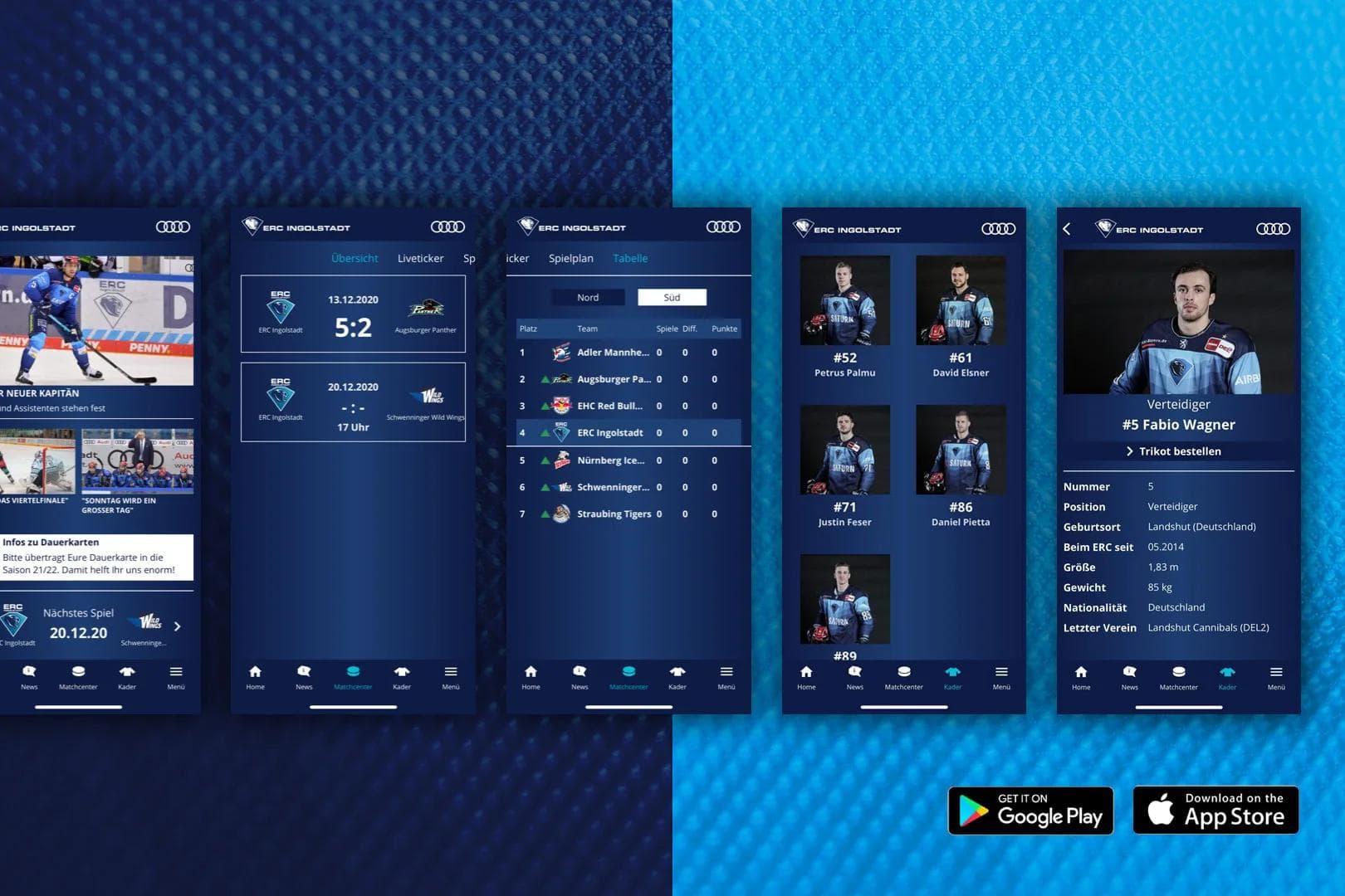 Erstes Update in den nächsten Tagen behebt einige grundsätzliche Fehler der neuen Fan-App...