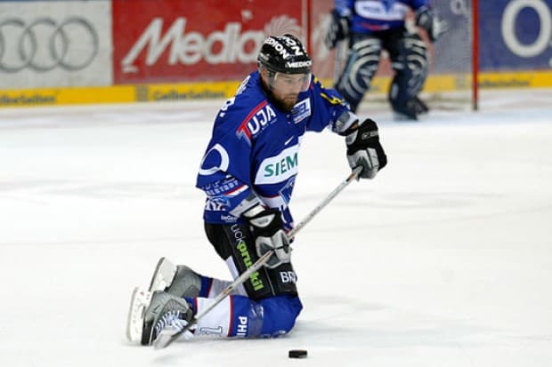 Game-Winnig-Goal durch Rob Valicevic - zwei Tore für den Pantherstürmer