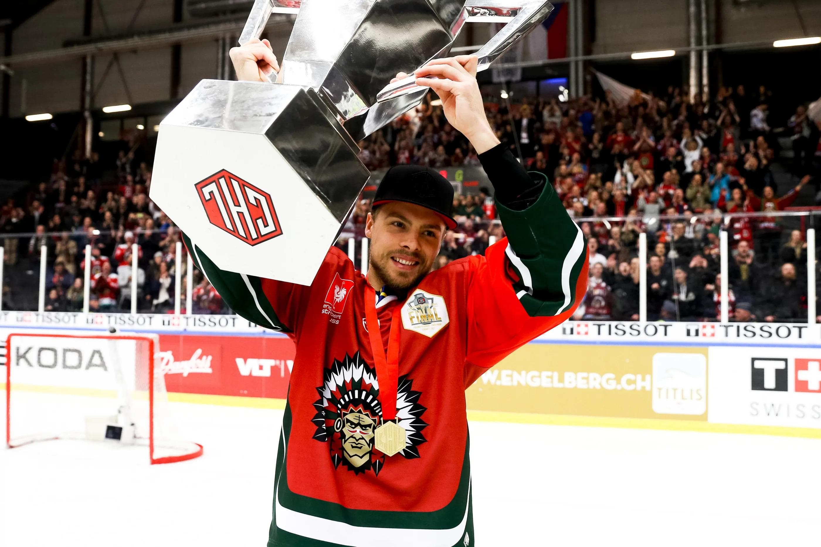 Die Indians haben ihren Titel in der Champions Hockey League verteidigt. Foto: Anders Ylander via Getty Images / CHL