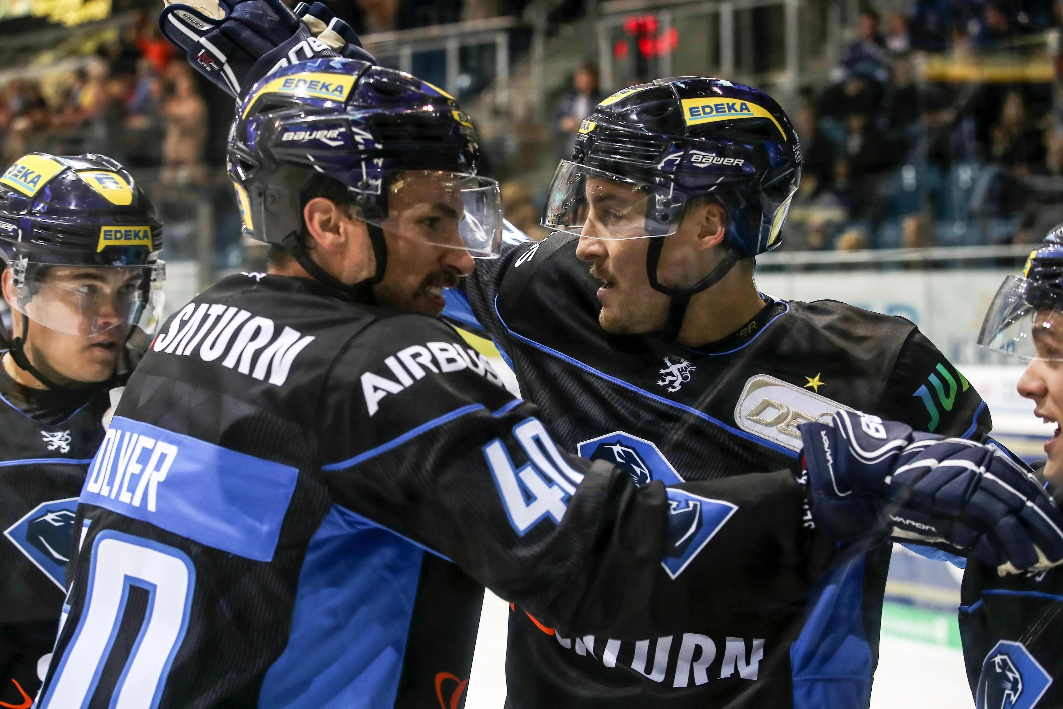 Attraktives Spitzenspiel für Darin Olver und die Panther: Meister München ist zu Gast in der Saturn-Arena. Foto: Stefan Bösl / www.kbumm.de