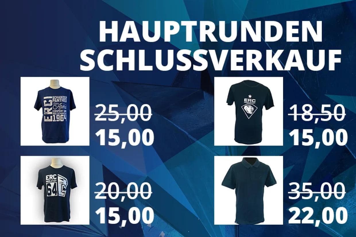 Fanartikel-Schlussverkauf