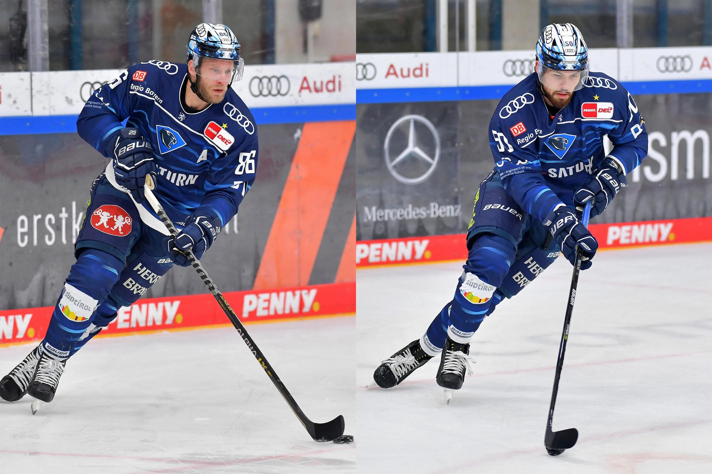 Daniel Pietta (li.) und Louis Brune (re.) fallen verletzungsbedingt mindestesn sechs Wochen aus.
