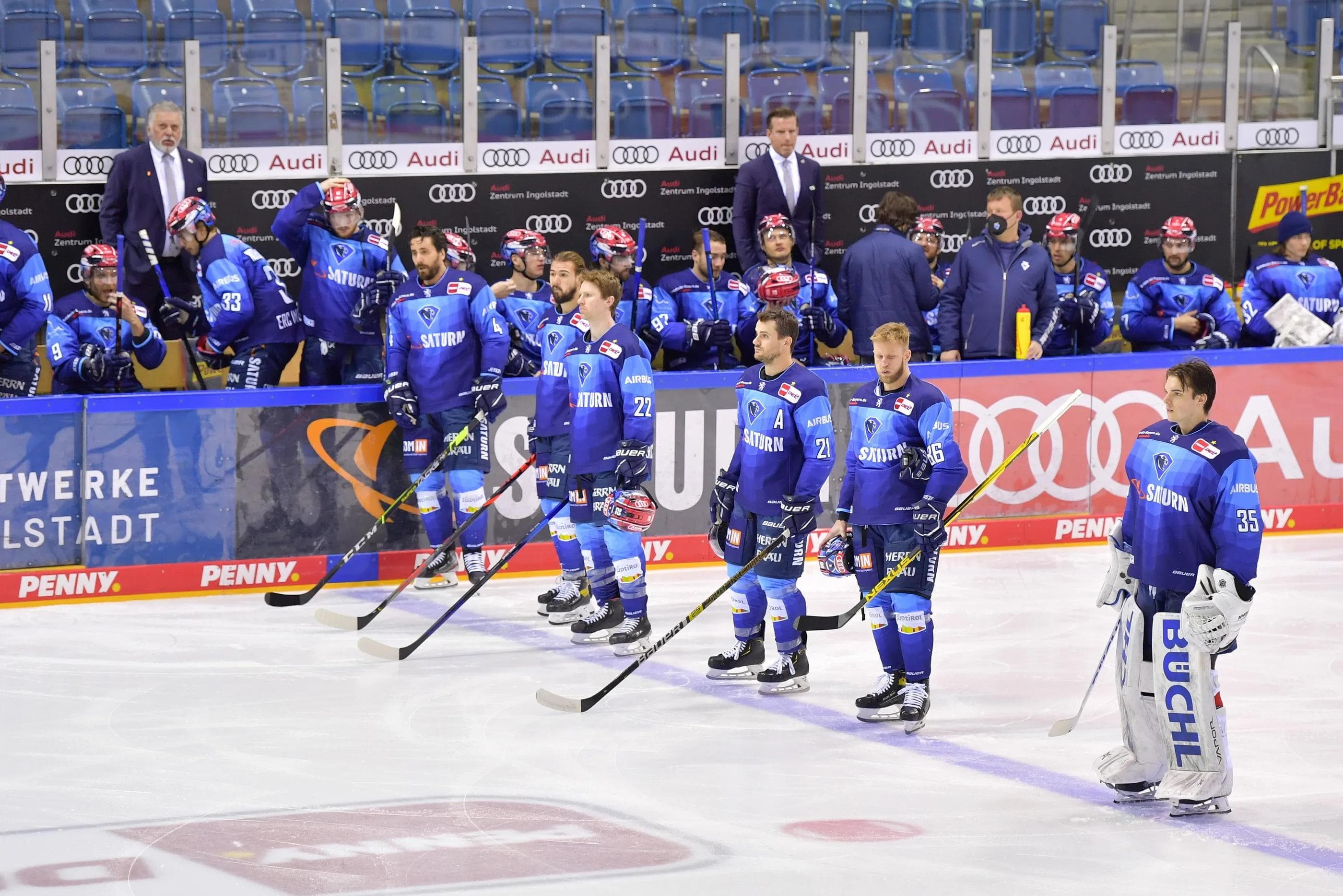 Wer wird Panther des Jahres? 
In Zusammenarbeit mit der DB Regio Bayern wählen die Panther-Fans den Spieler der Saison.
Foto: Johannes Traub/JT-Presse.de