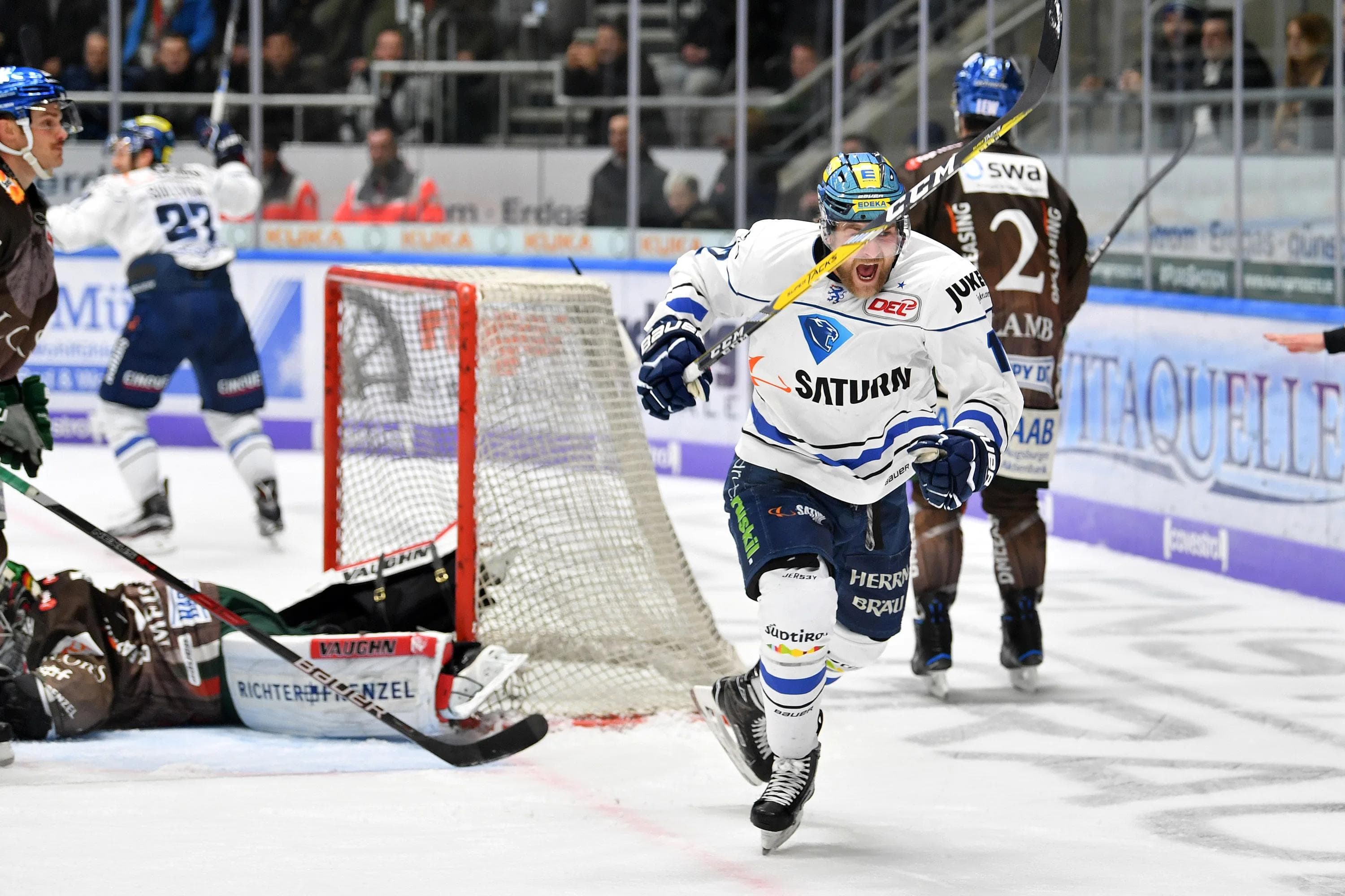 Im vergangenen Spiel traf Jacob Berglund kurz vor Schluss zum Ausgleich. Foto: ST-Foto.de / Johannes Traub