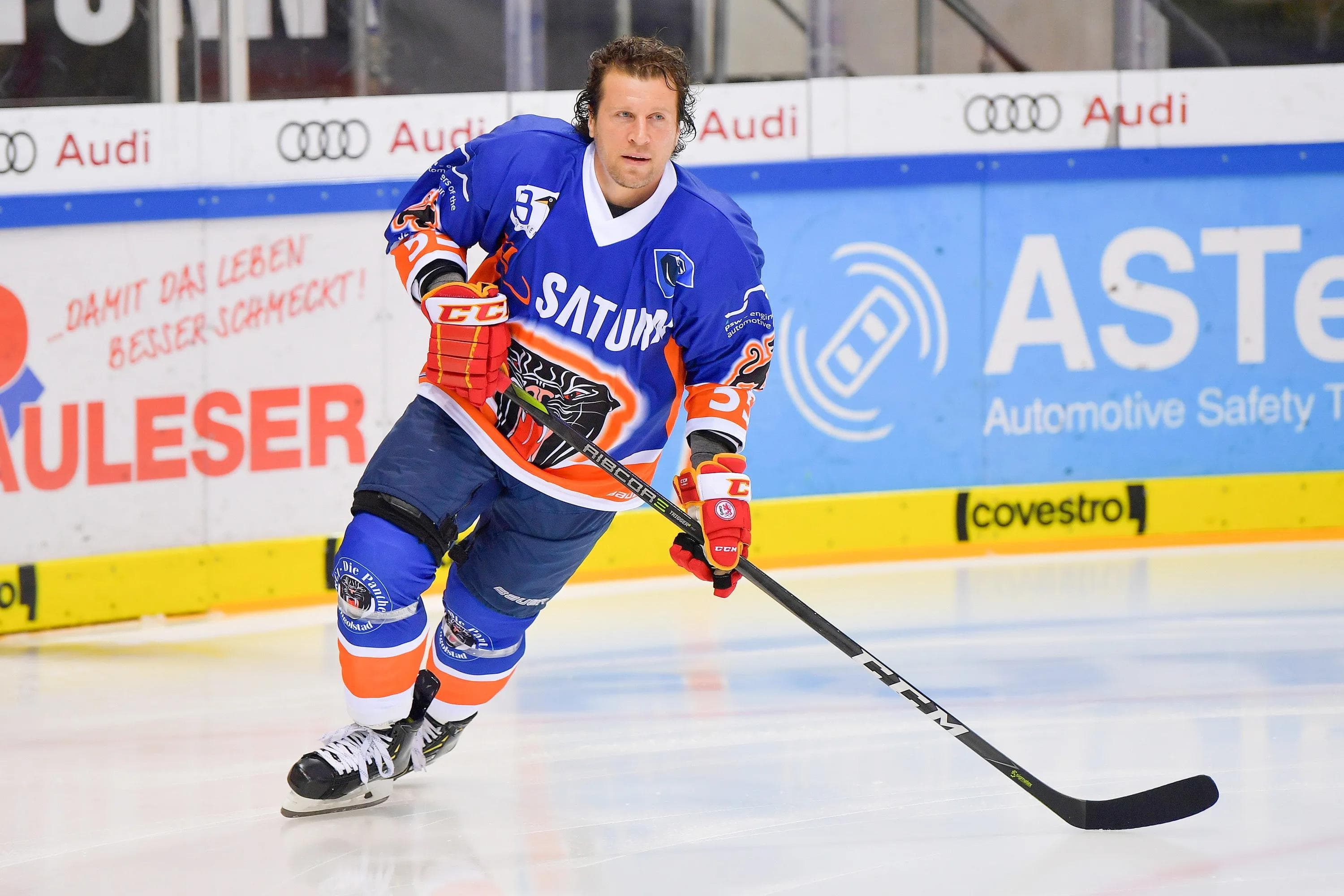Patrick Köppchen lief am 23. Februar ebenfalls in der Saturn-Arena auf. Nur einen Tag nach seinem offiziellen Karriereende. Nun können Sie sich sein Gameworn-Trikot sichern.
Foto: Johannes TRAUB / JT-Presse.de