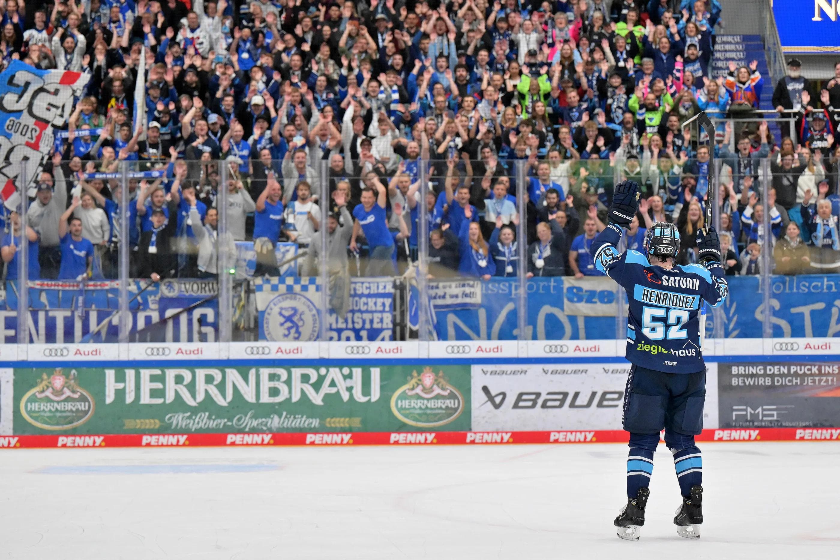 Grandiose Stimmung herrschte währenmd und nach dem ersten Heimspiel am vergangenen Wochenende.
Foto: Johannes Traub/JT-Presse.de