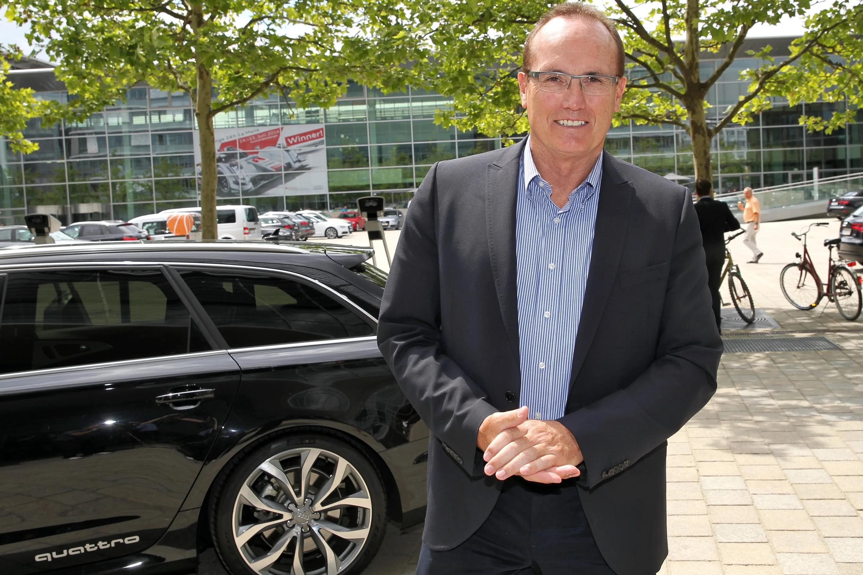 Willkommen in Ingolstadt: Headcoach Larry Huras  (Bild: Stefan Bösl)