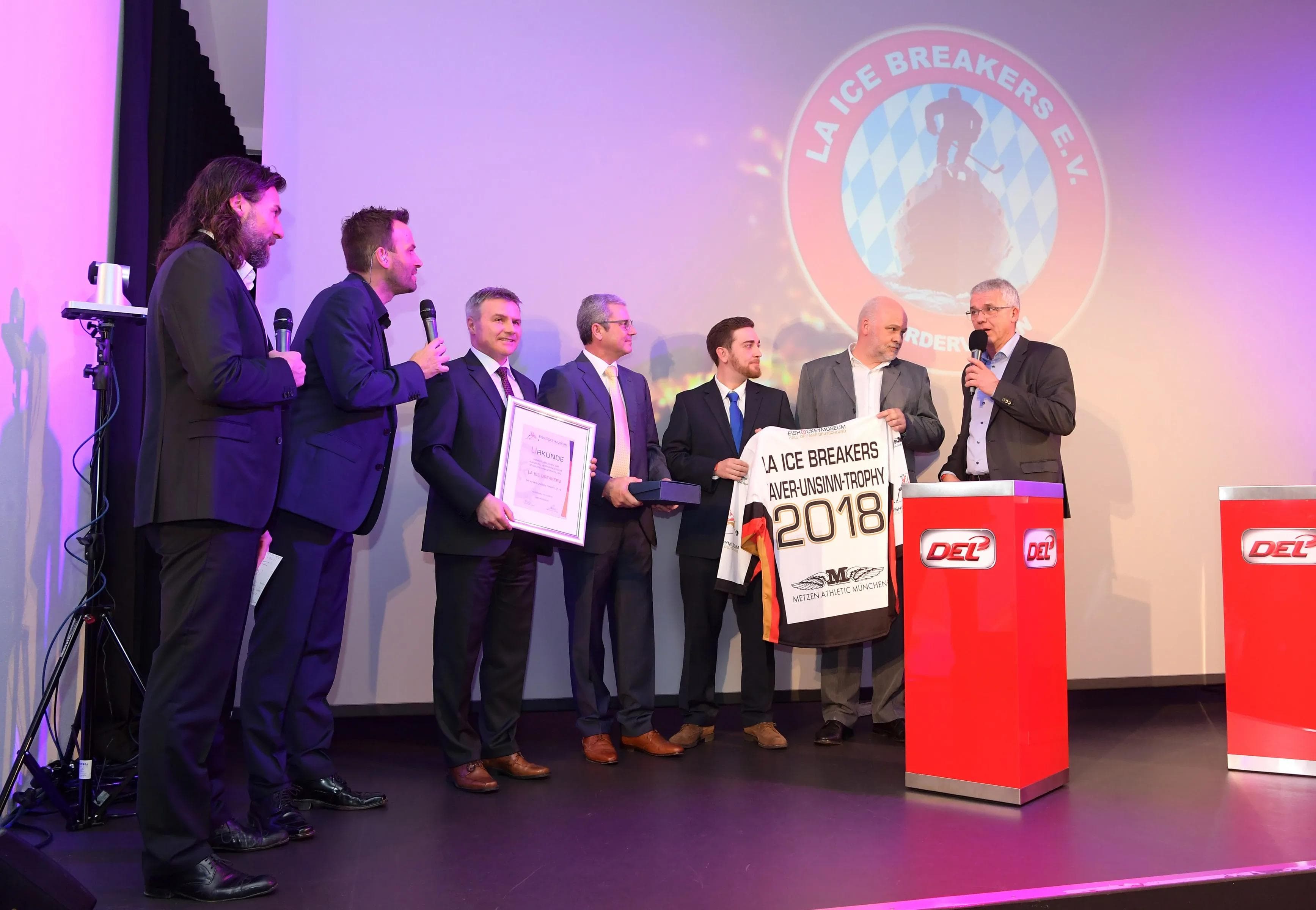 Die LA Icebreakers wurden für ihr soziales Engagement ausgezeichnet. Foto: City-Press