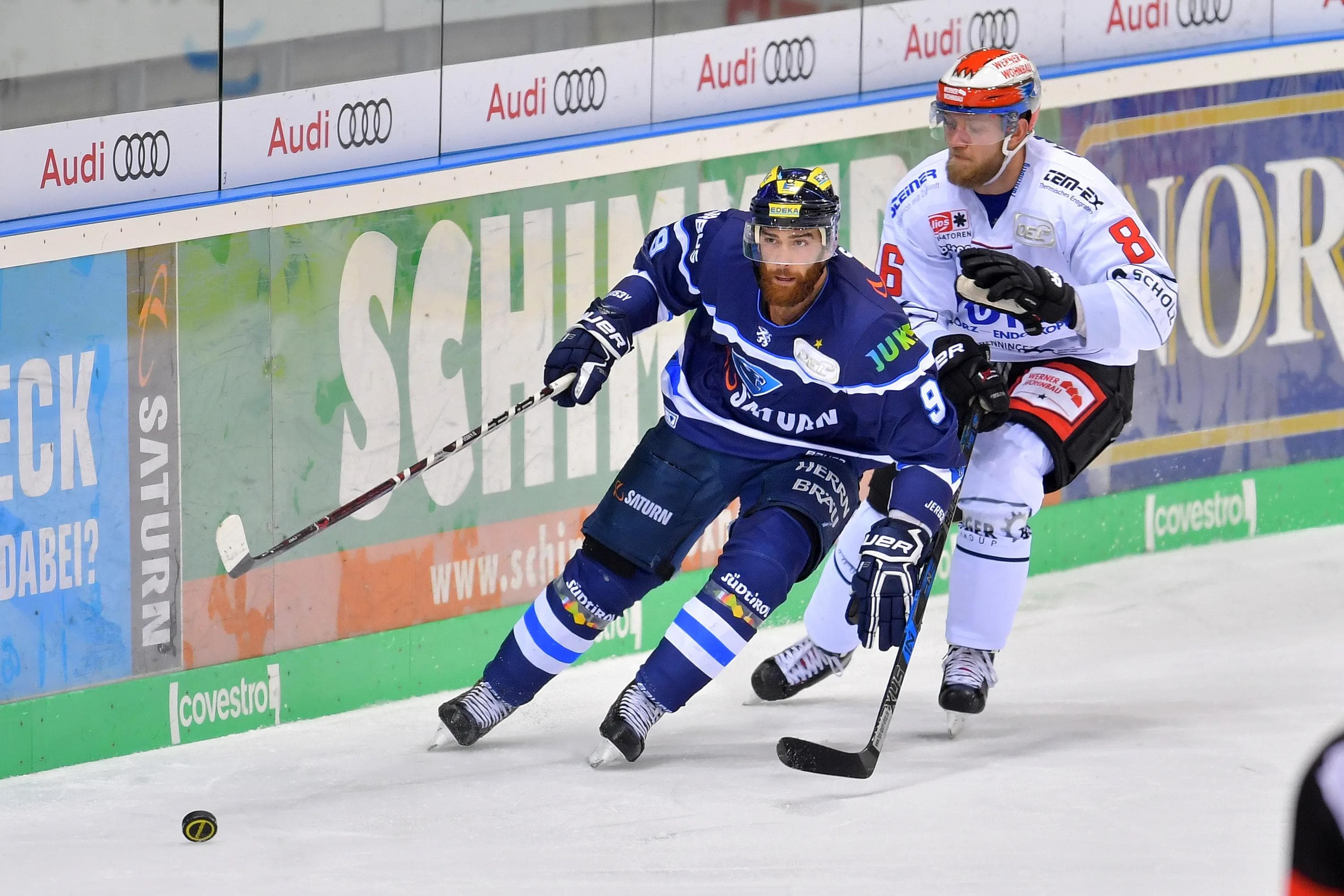 Unterstützen Sie die Panther direkt in der Saturn-Arena! 
Foto: Johannes TRAUB / ST-Foto.de