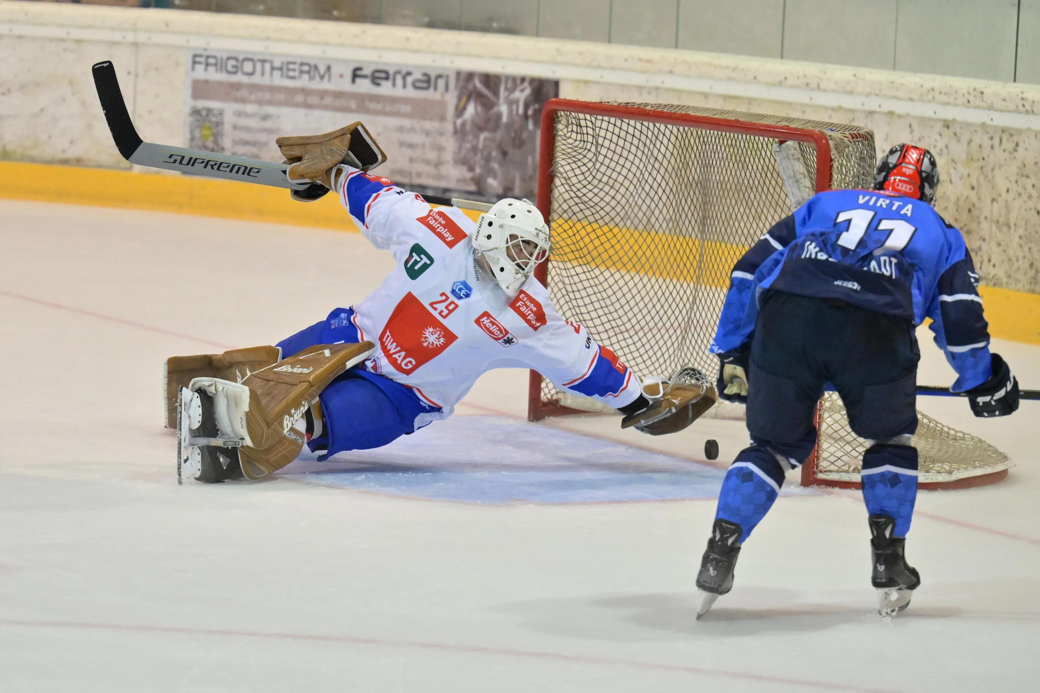Traf gegen Innsbruck dreimal: Neuzugang Patrik Virta.
Foto: Johannes Traub/JT-Presse.de