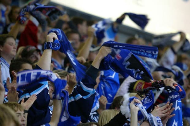 Gleich viermal durften die Fans ERC-Tore bejubeln
