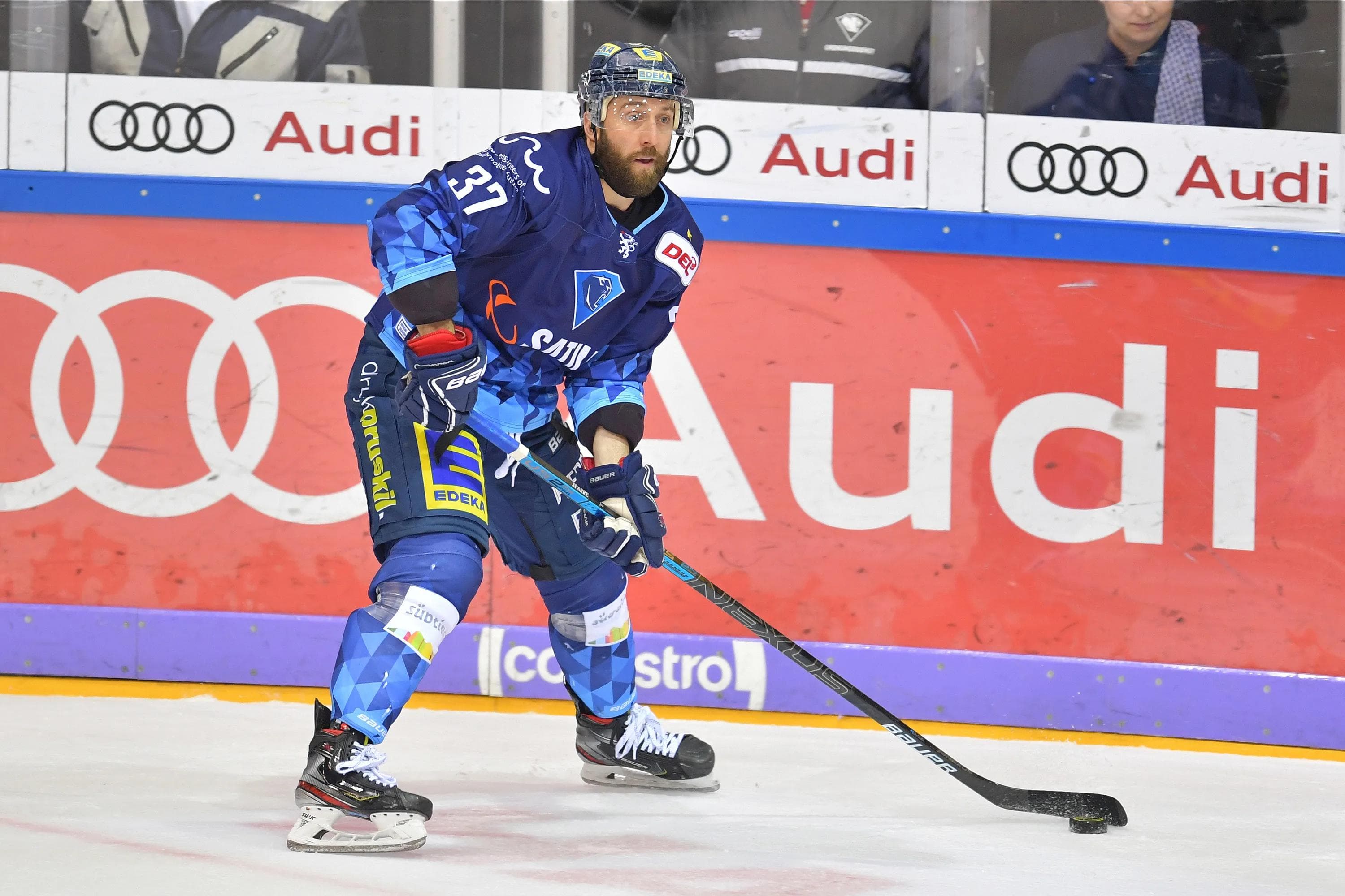 Sean Sullivan trug in den vergangenen drei Jahren die Nummer 37. In der kommenden Saison wird der Verteidiger mit der Rückennummer 11 auflaufen.
Foto: Johannes TRAUB / JT-Presse.de