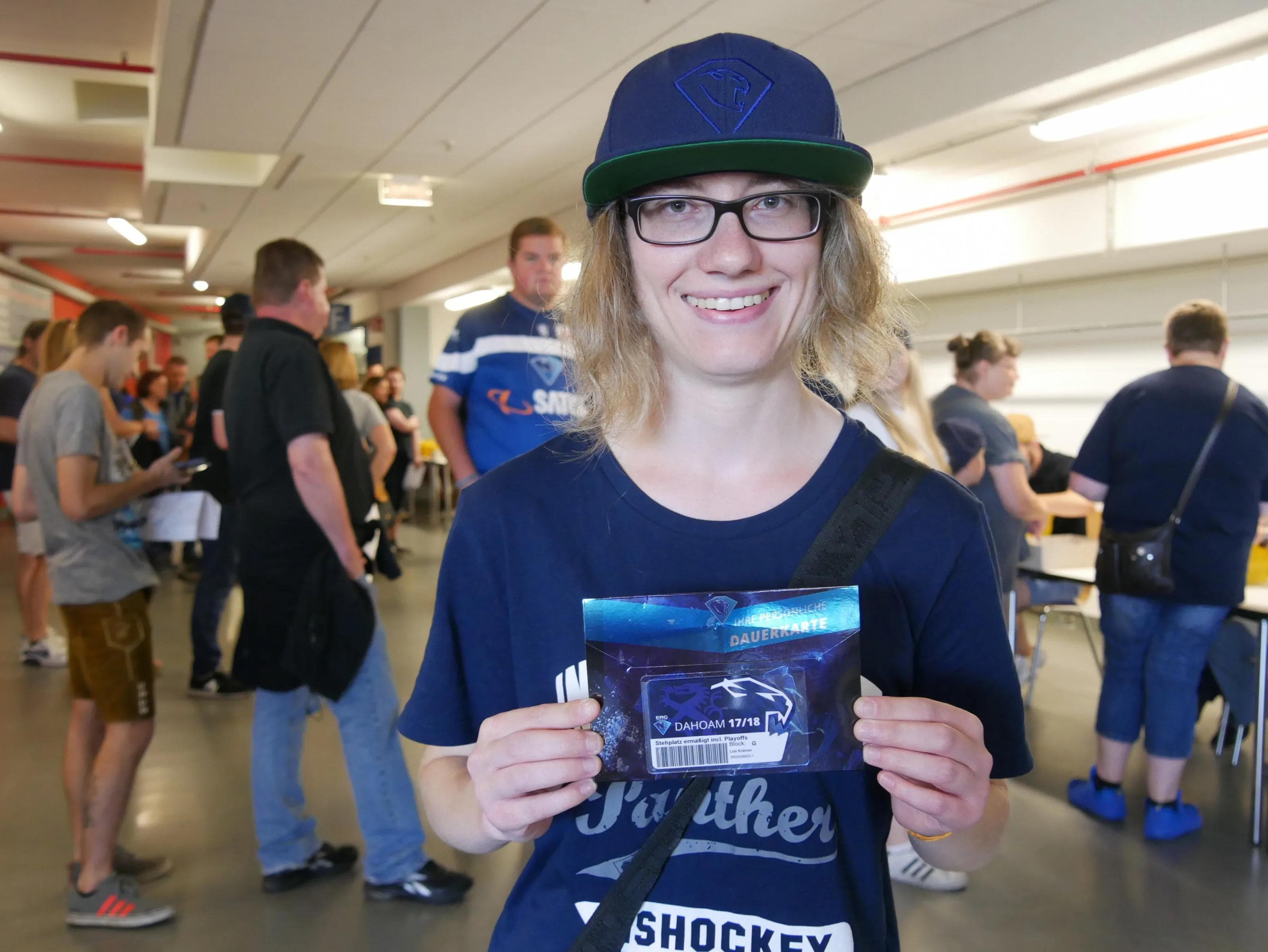 Lea freut sich auf die neue Saison.