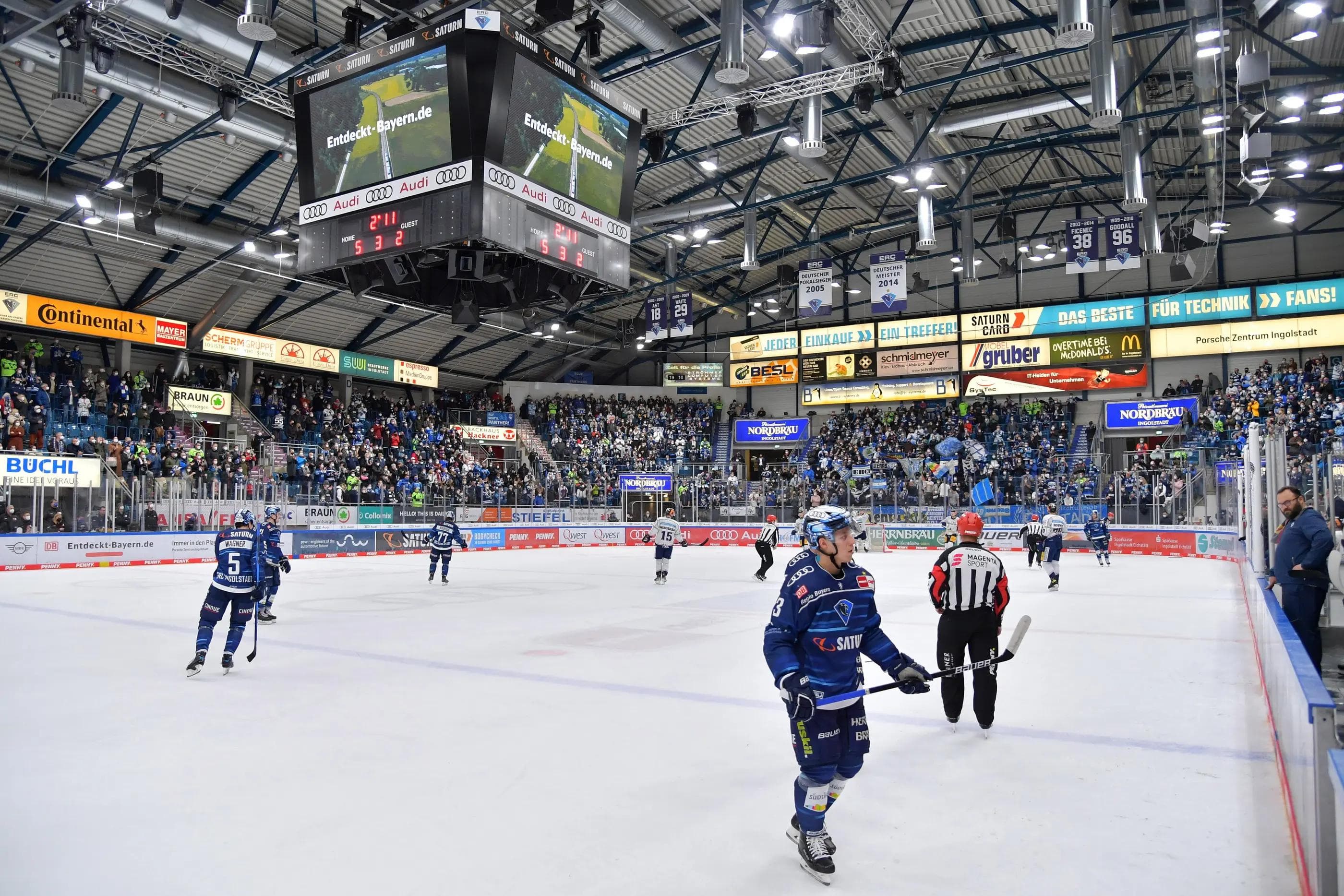 Das Heimspiel am Sonntag findet ohne Kapazitätbeschränkungen statt.
Foto: Johannes Traub/JT-Presse.de