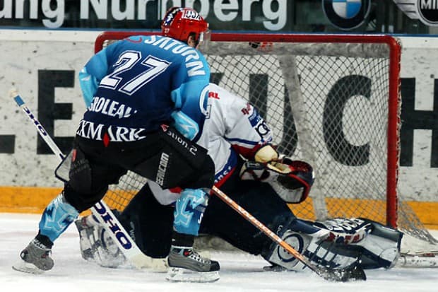 Sam Groleau beim Penalty