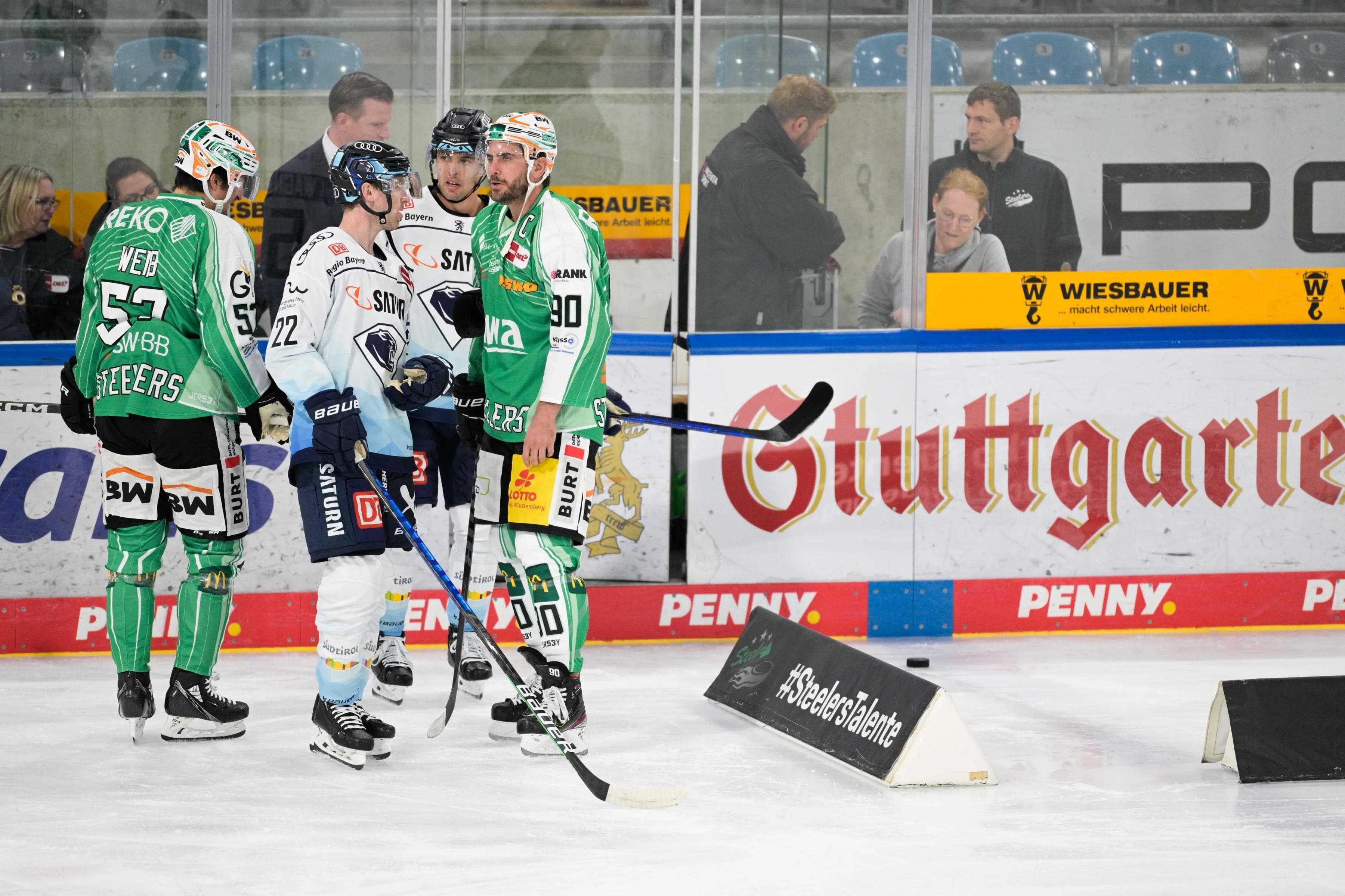 Morgen wird auf dem Bietigheimer Eis nicht nur diskutiert, sondern auch gespielt.
Foto: DEL-Photosharing