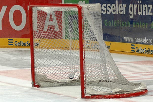 EmptyNetGoal für die Haie!