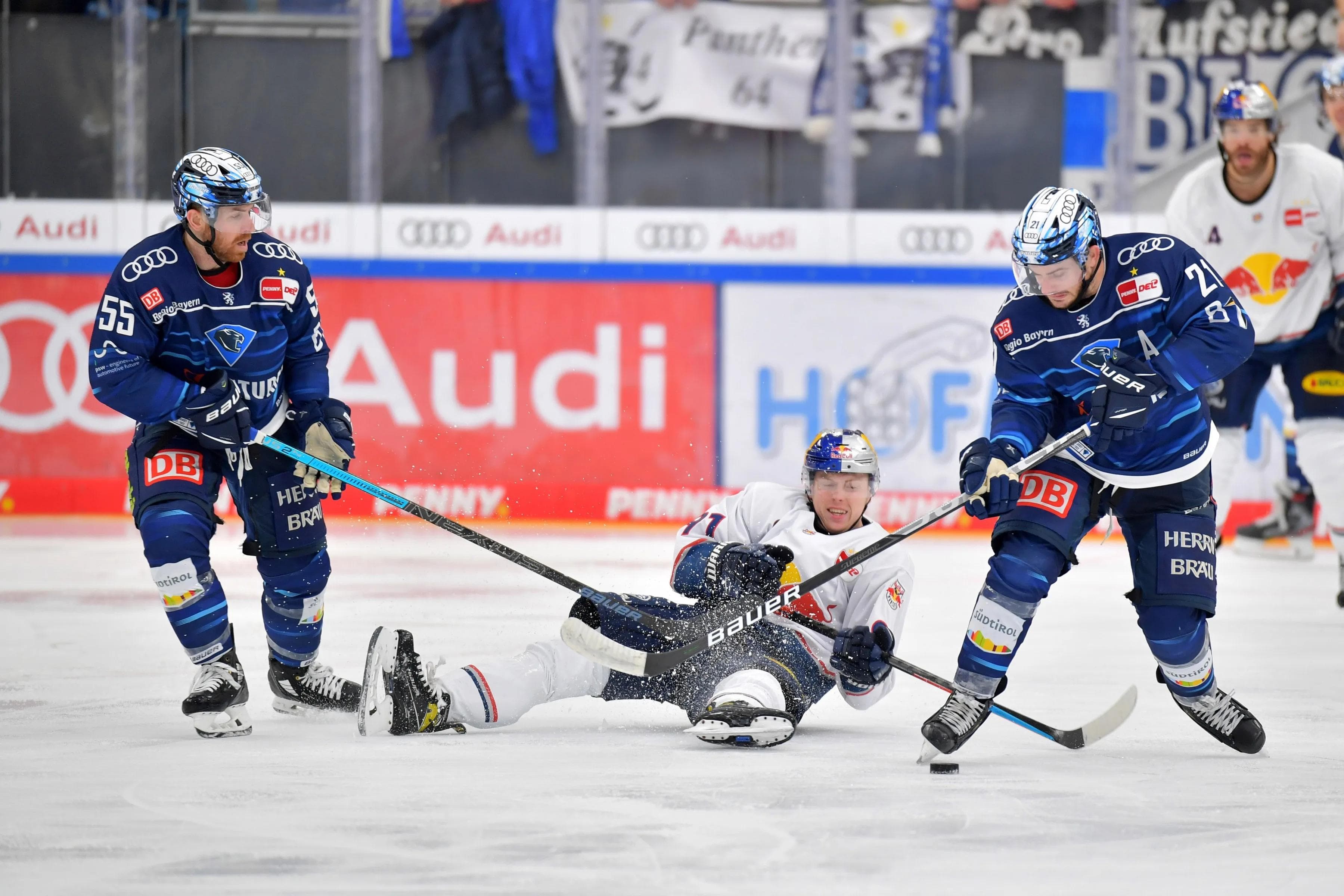 Die Panther wollen dem Tabellenführer morgen im Heimspiel keine Chance lassen.
Foto: Johannes Traub/JT-Presse.de