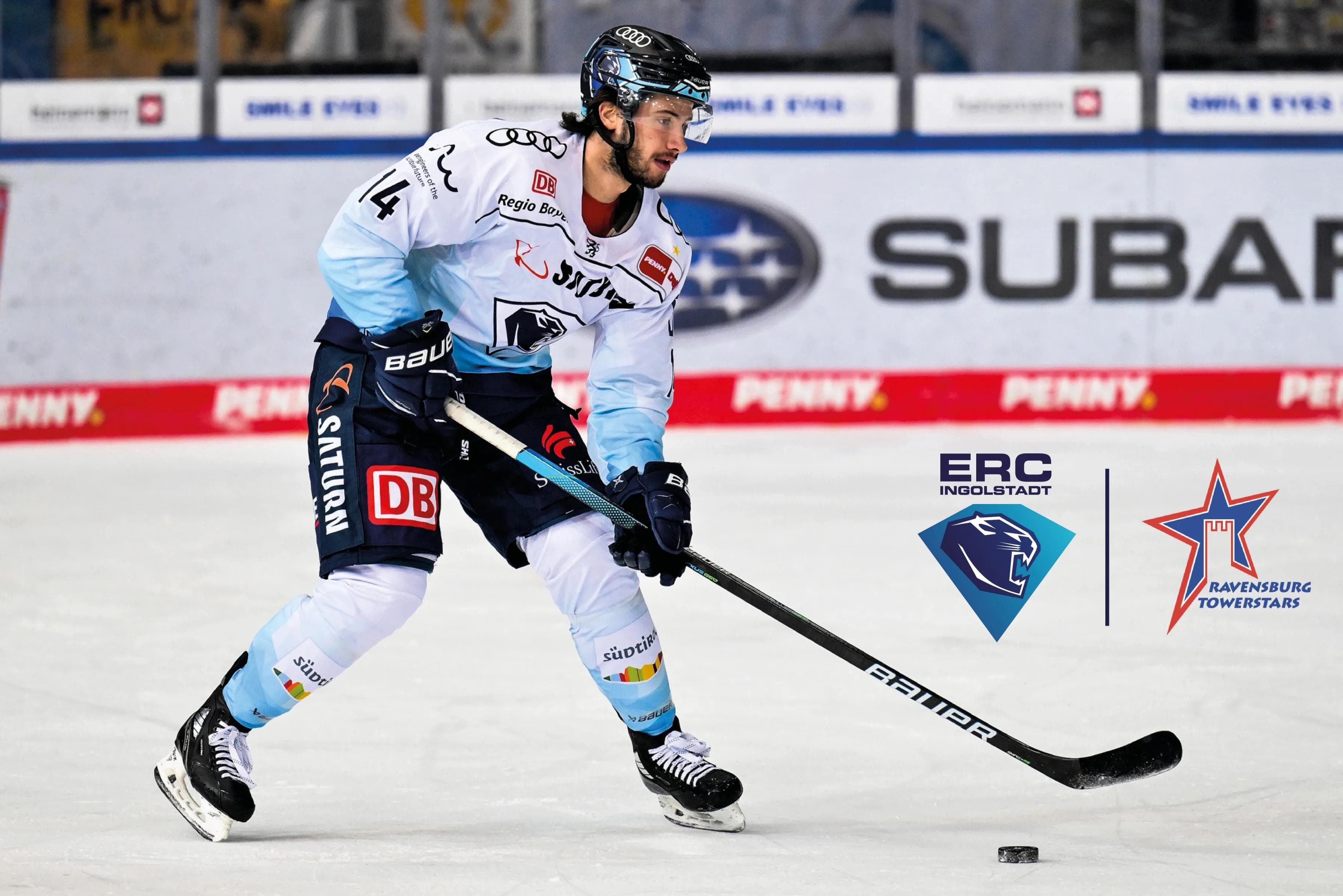 Daniel Schwaiger empfahl sich in der Vorsaison als Förderlizenzspieler für einen Vertrag beim ERC.
Foto: Johannes Traub/JT-Presse.de