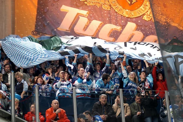 Siegerjubel der PAntherfans
