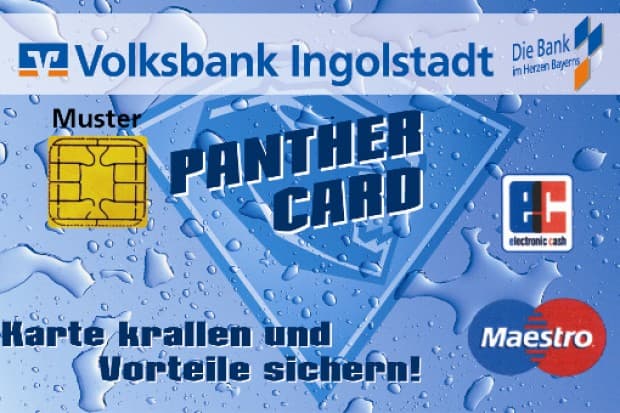 Sparen bei den Panthern - Volksbank Ingolstadt unterstützt die Dauerkartenbesitzer