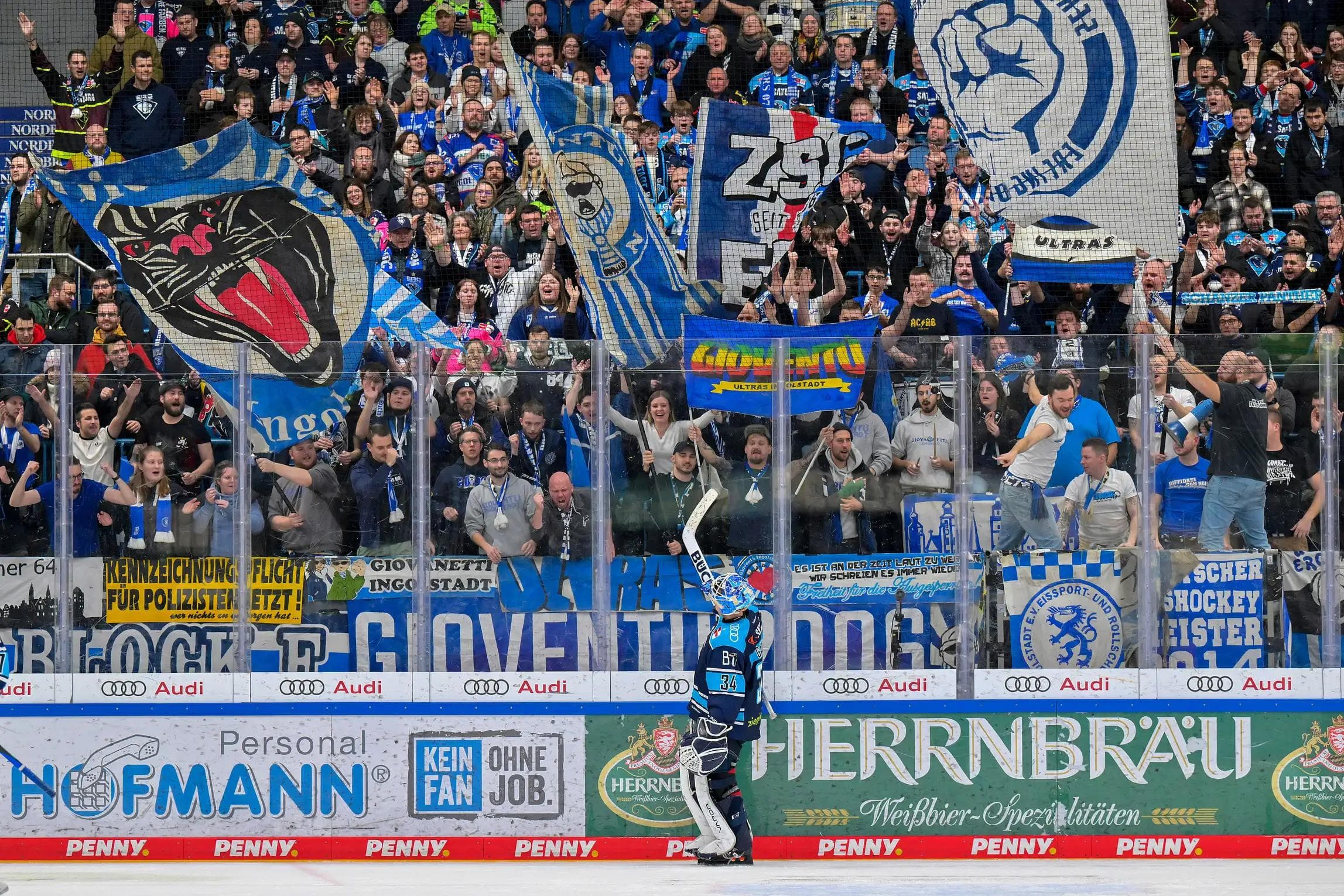 Heute Heimspiel!
Mit den Fans im Rücken zum Sieg gegen Köln.
Foto: Johannes Traub/JT-Presse.de