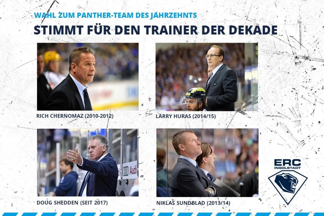 Vier Kandidaten für den Posten des Trainers des Jahrzehnts stehen zur Auswahl.
