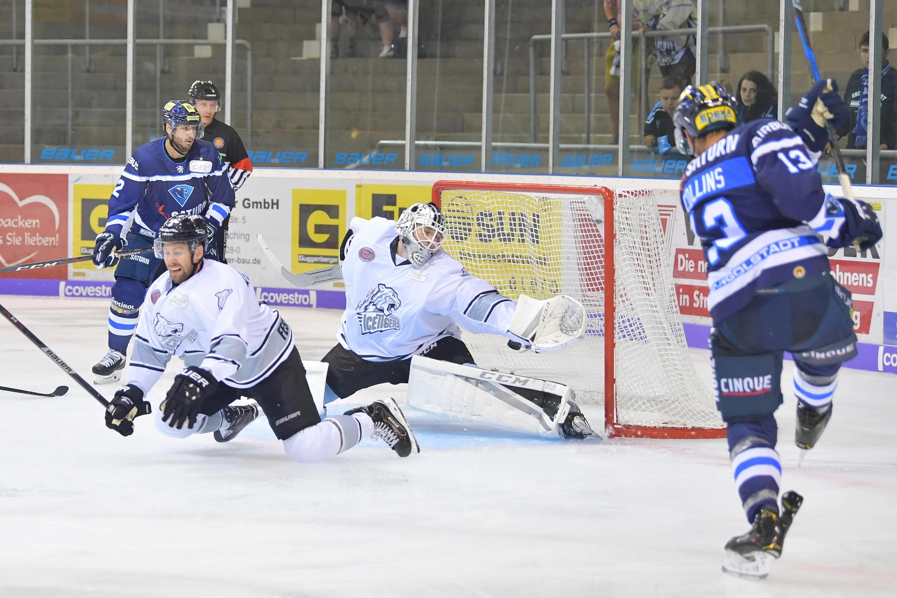 Mike Collins traf im Vorjahr beim Gäubodenvolksfest Cup gegen Nürnberg zum 1:1-Ausgleich. Foto: ST-Foto.de / Johannes Traub