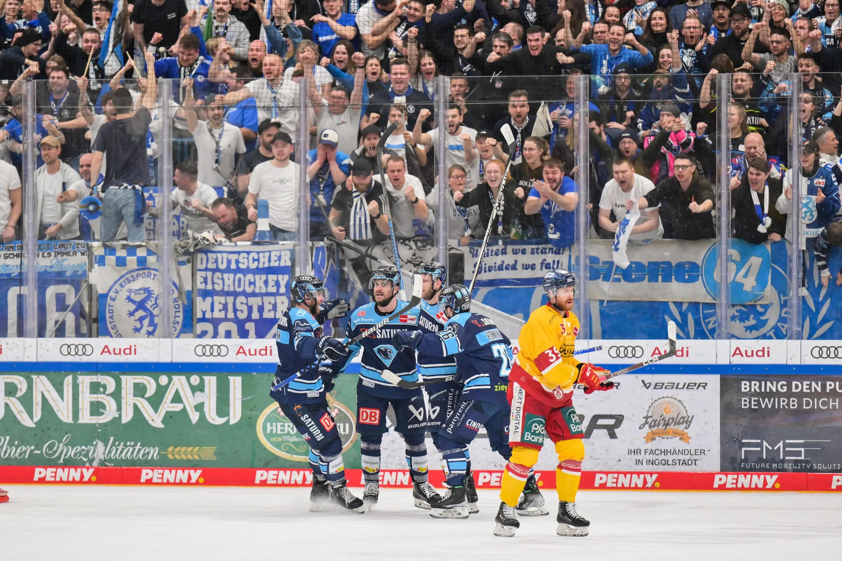 Die Panther ziehen durch einen emotionalen Heimsieg ins Playoff-Halbfinale ein.
Foto: Johannes Traub/JT-Presse.de