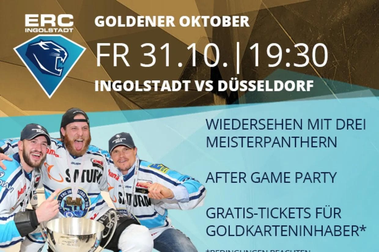 Die Meisterpanther Travis Turnbull, Tim Conboy und Jakub Ficenec geben ein Gastspiel in der Saturn Arena... (Foto: Bösl)